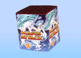 fuochi d'artificio Mars Attack