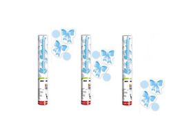 fuochi d'artificio Tubo sparacoriandoli azzurro